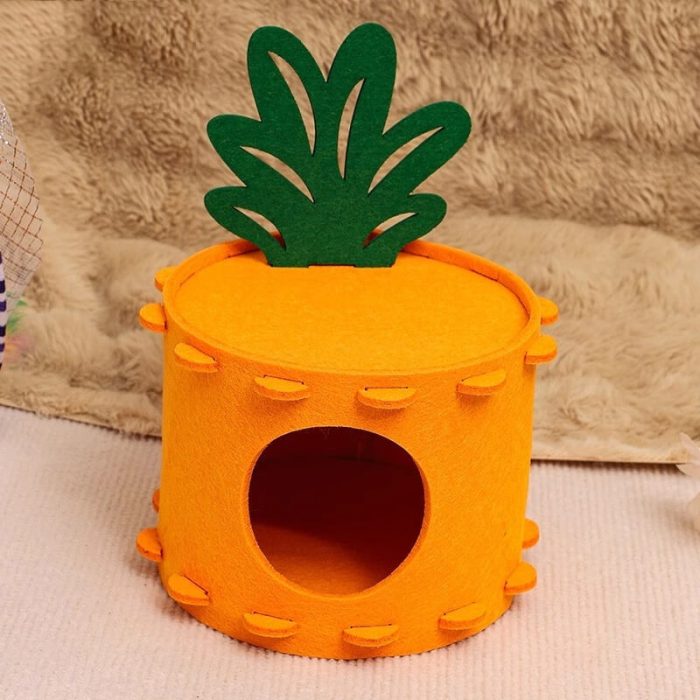 Cozy Felt Cottage Tunnel for Guinea Pigs, Hamsters & Small Pets - Image 5
