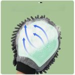 2-in-1 Pet Bathing & Grooming Glove with Silicone Brush and Microfiber Drying - Image 4