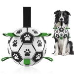 Interactive Dog Football Toy - Inflatable Ball with Tabs - Image 4